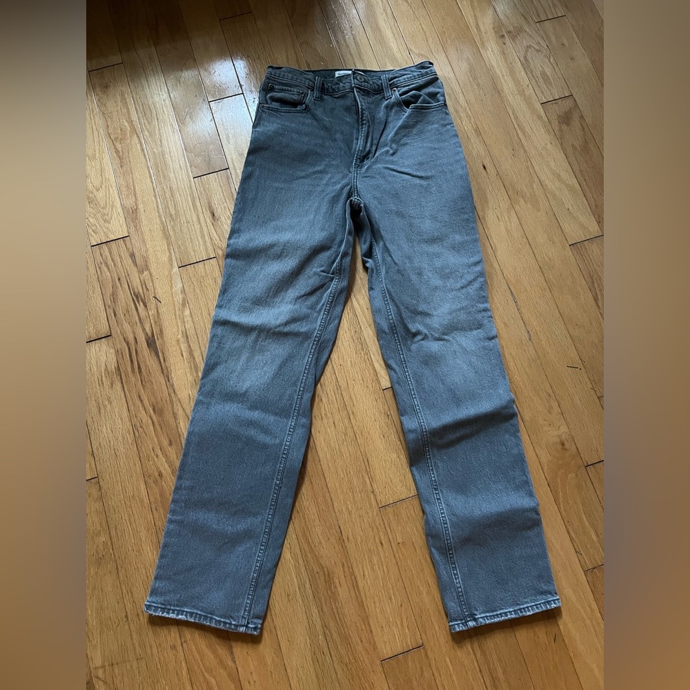 Abercrombie & Fitch 90s Straight Ultra High Rise 29/8 Long